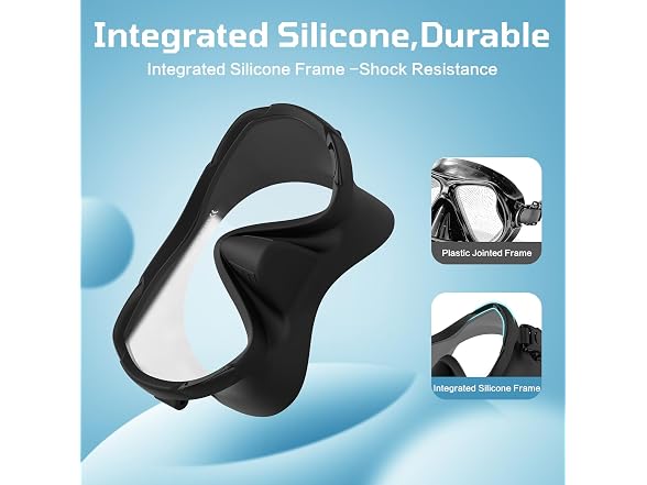 Adult Swim Goggles with Nose Cover- Black
