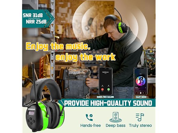 PROHEAR W2418 bluetooth radio headphones2