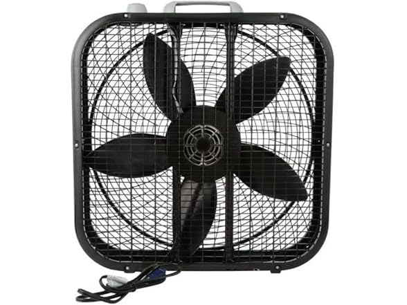 Lasko B20301 Cool Colors 20" Box Fan 3-Speed