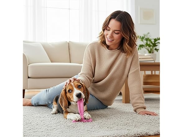 SPOT Bam-Bones Puppy T-Bone Dog Chew Toy