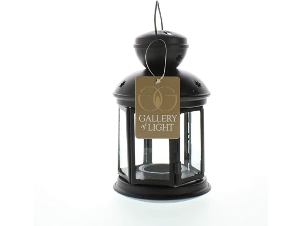Colonial Candle Zingz and Thingz Black Lamp