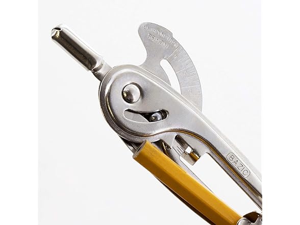 BAZIC Geometry Math Compass Set w/Scale