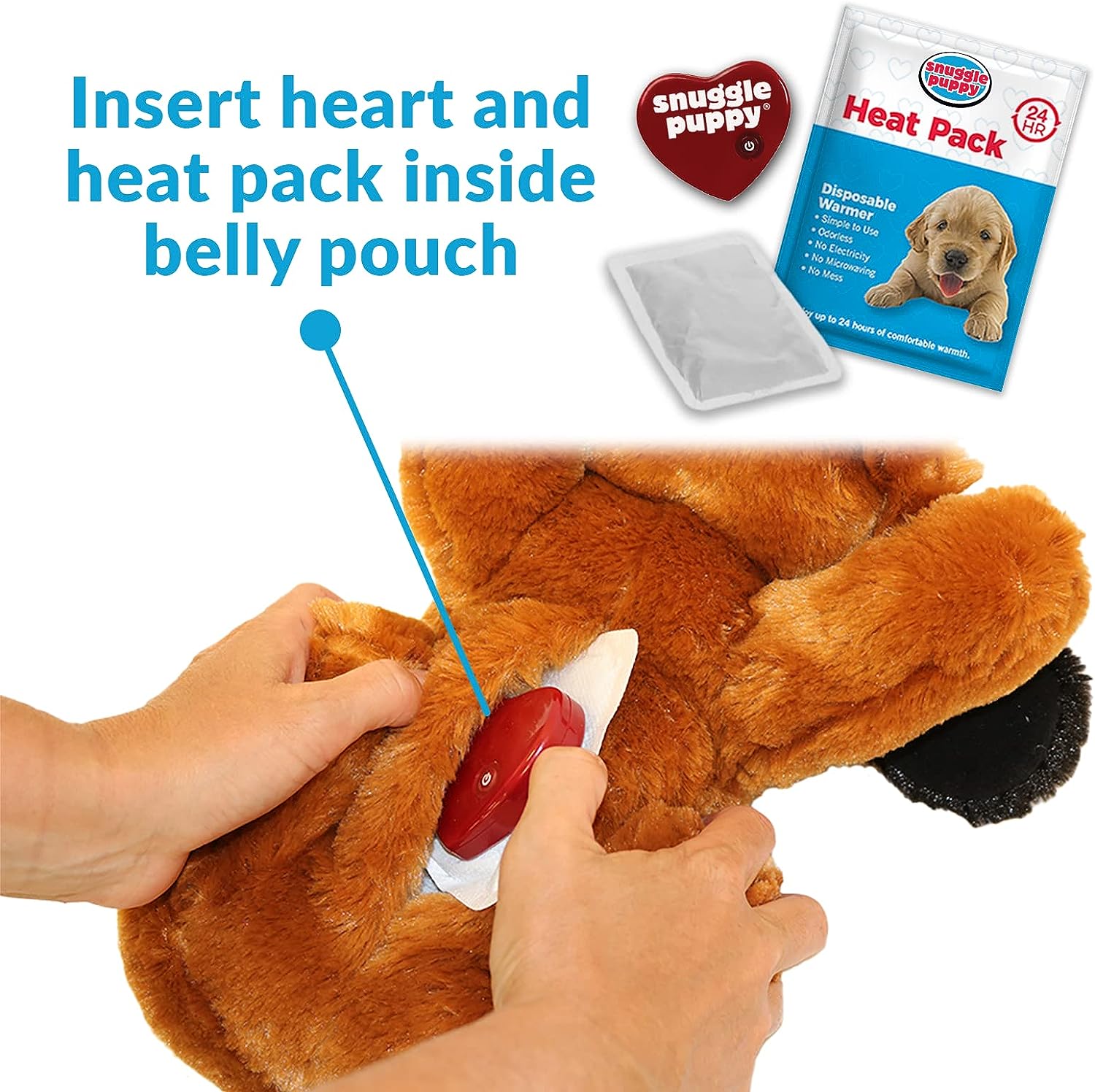 Snuggle Puppy Behavioral Aid Toy (Biscuit) - Gallery 13