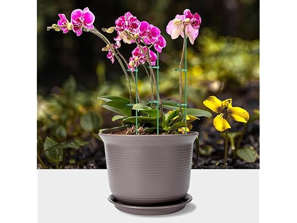 GXXMEI 18PCS 12 Inch Plant Support Stake