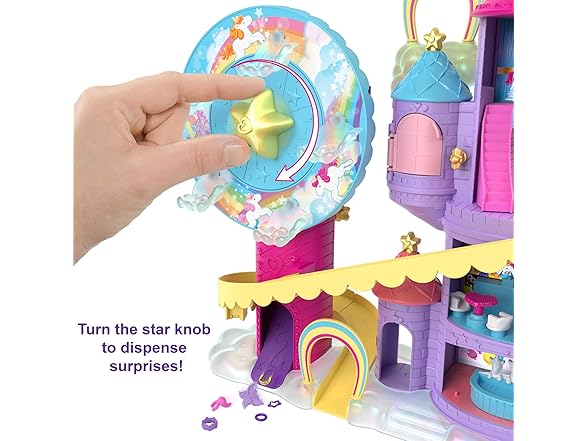 Polly Pocket Rainbow Funland Theme Park
