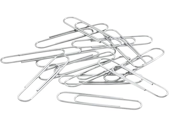 ACCO Brands Paper Clips, Jumbo, Smooth, Economy, 10 Box