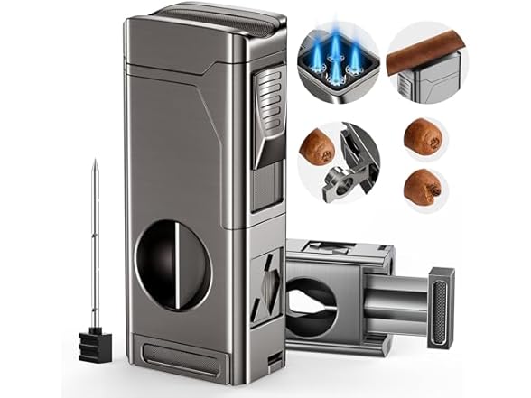 Tesonway Cigar Lighter & Accessories