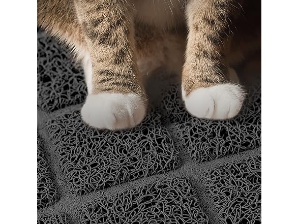 Niubya Premium Cat Litter Mat, Litter Box Mat