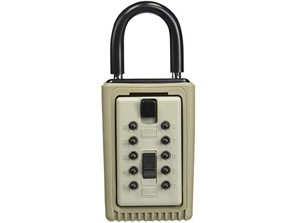 Kidde Lock Box, Padlock, 3 Keys