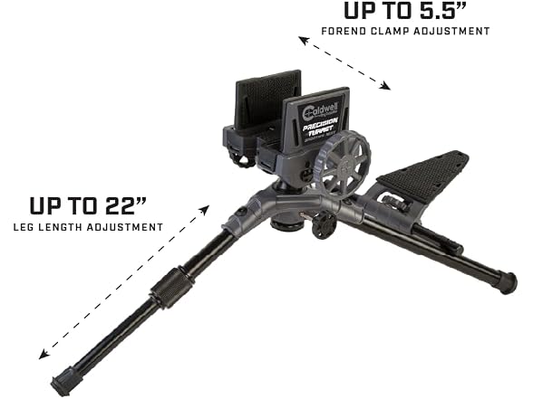 Caldwell Precision Turret Gun Clamp Shooting Rest