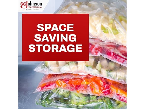 Ziploc Freezer Bags 2 Gallon, 100ct