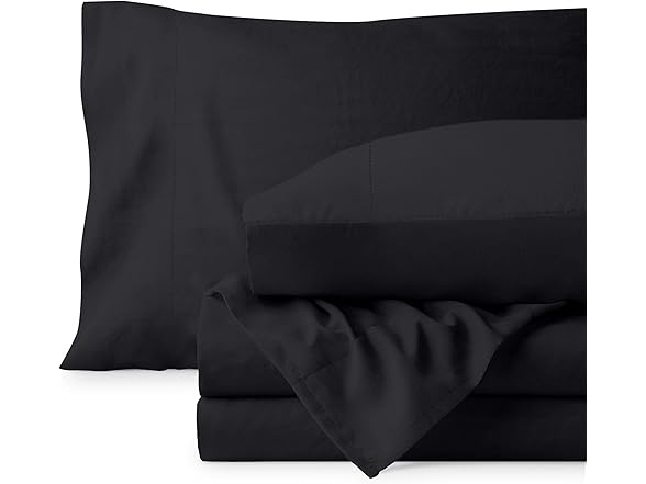 Bare Home Sandwashed Microfiber Sheet Sets