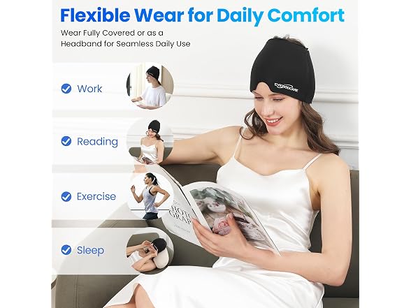 EYEBODCARE Migraine Relief Cap