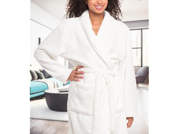 Alexander Del Rossa Women (XL) Plush Fleece Rob #3