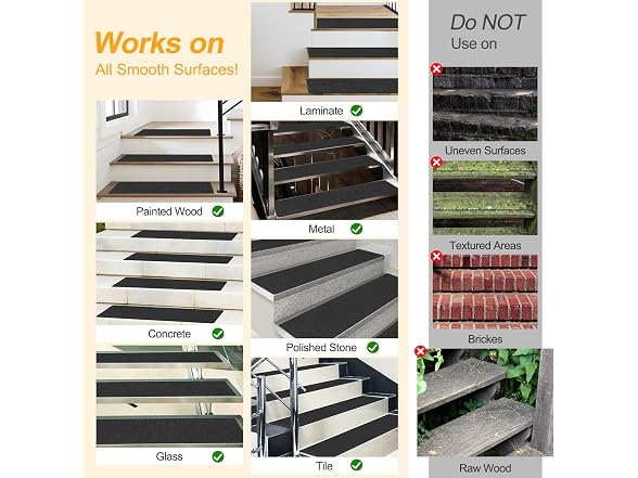 KOOTETA Outdoor Stair Treads