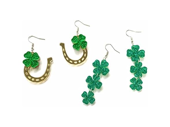 Taichell St Patrick's Day Earrings Bulk