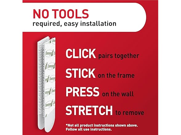 Command Command Picture Hanging Strips, 16 Pairs