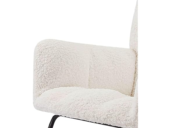 SPOFLYINN Rocking Chair High Beige