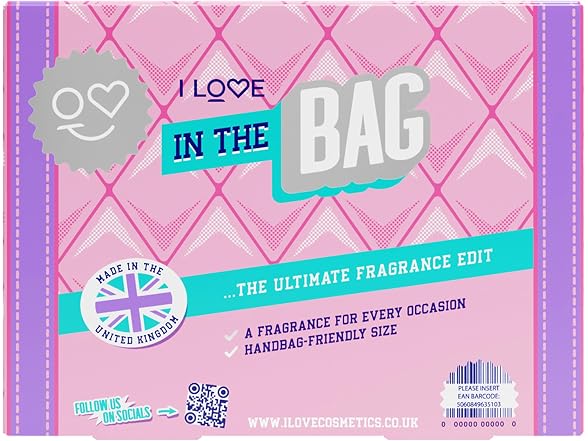 I LOVE Cosmetics In The Bag Body Sprays for Women
