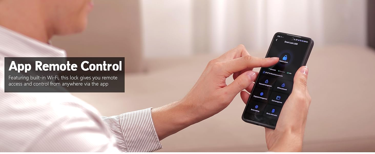 Smart Keyless Entry Door Lock - Gallery 16