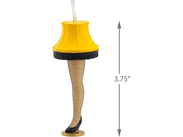 Hallmark A Christmas Story Leg Lamp Resin Christmas Ornament