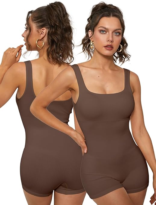 FITTIN Jumpsuit for Women, Js04-brown - Gallery 9
