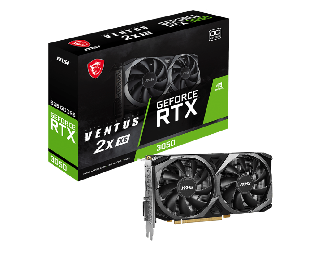 MSI GeForce RTX 3050 VENTUS 2X XS 8G OC - Gallery 2