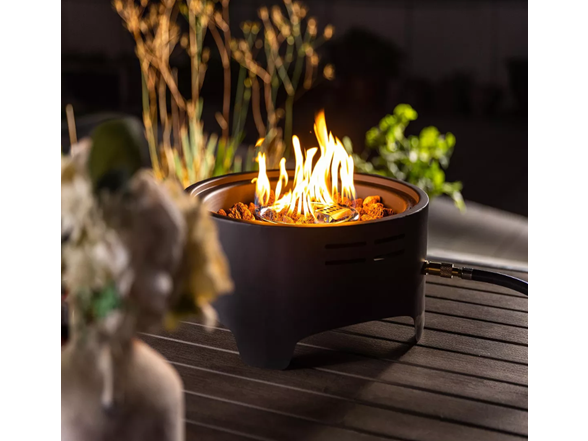 Dometour W853P232639 15 inch Portable Propane Fire