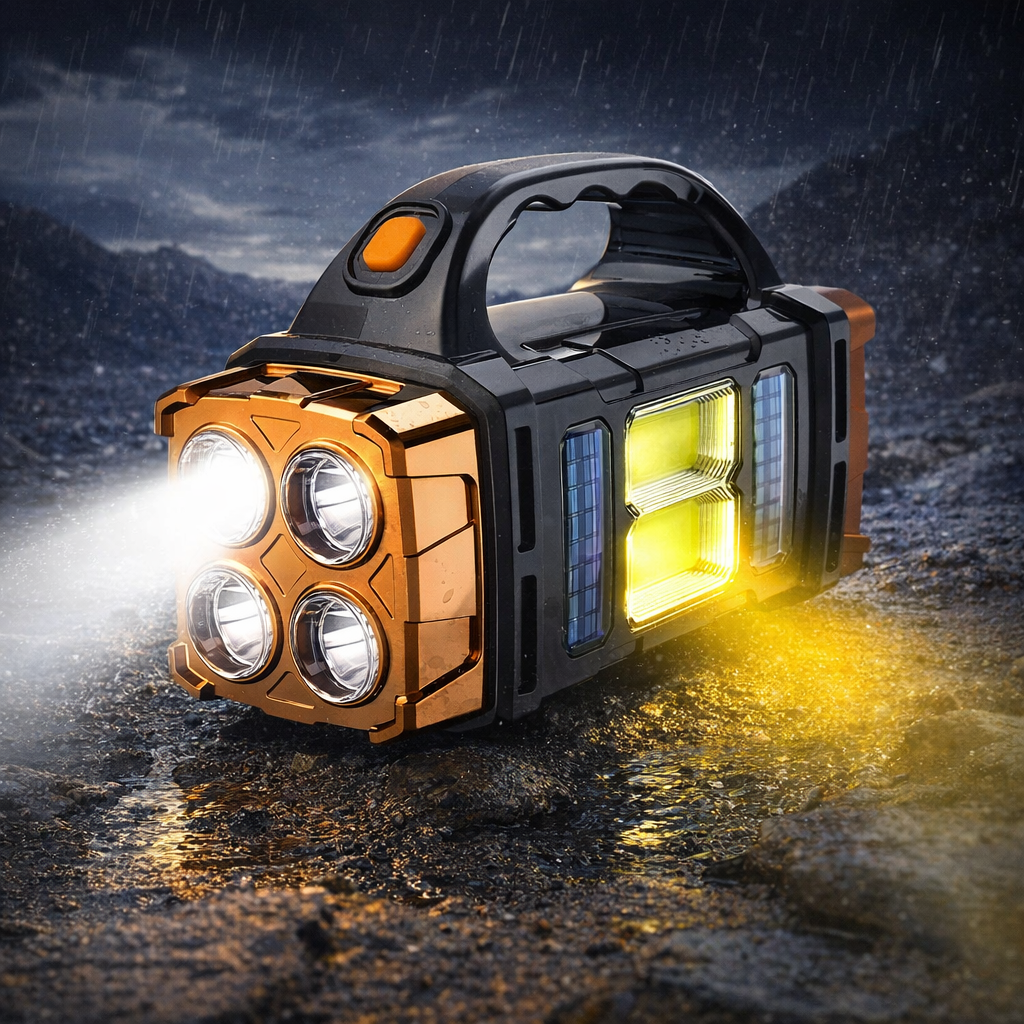 Multifunctional LED Solar Camping Light - Gallery 9