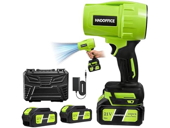 Generic 21V Cordless Leaf Blower 13Ah