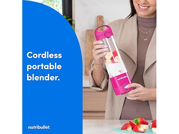 nutribullet Portable Blender, Pink