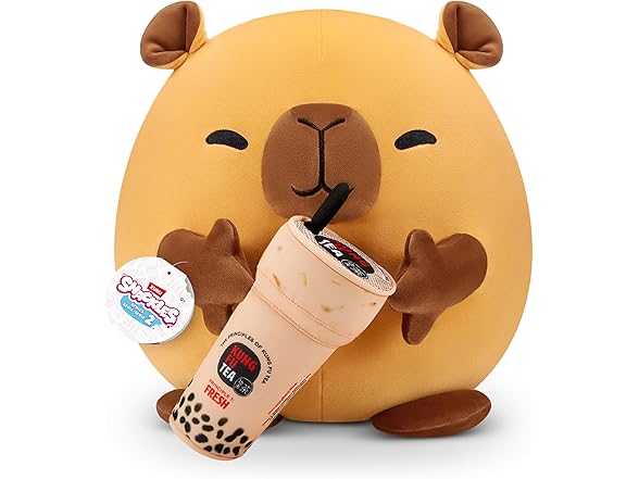 Snackles Series 2 Capybara & Boba 16"