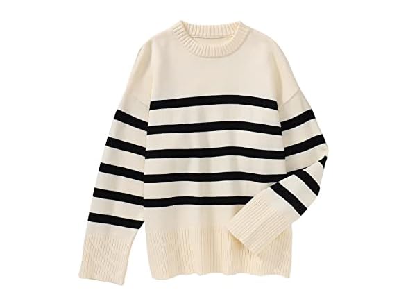 Boutikome Women (S) Sweater Sweater Side Slit Top