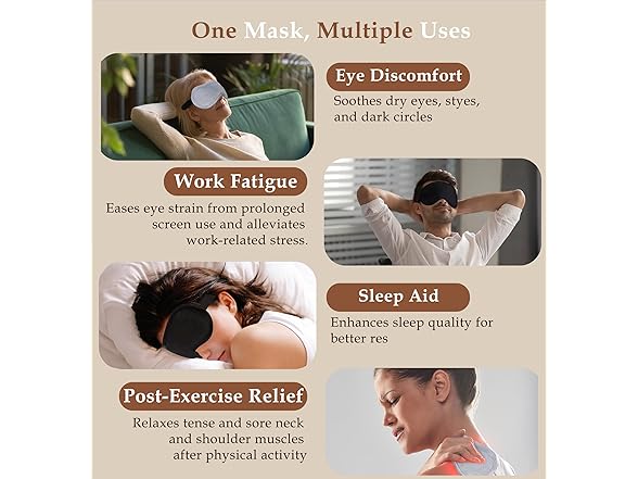 TOPOINT BC513225100022 Microwave Heated Eye Mask