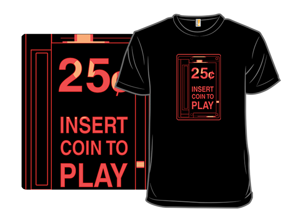 Insert Coin Arcade Machine