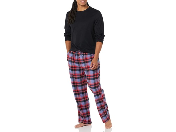 Black Blue Mixed Tartan