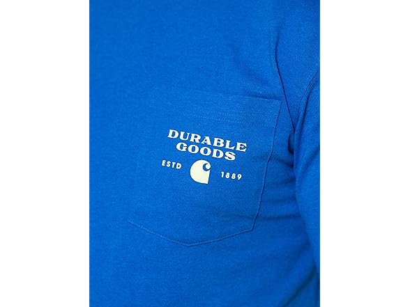 Carhartt Logo Tee (XLT) Blue