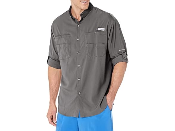 Columbia Mens PFG Tamiami Fishing Shirt