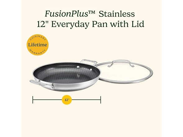 Cuisinart FusionPlus Everyday Pan with Lid