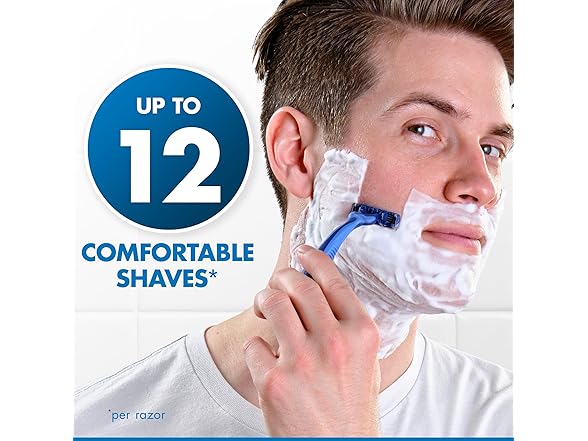 Gillette Sensor3 Razors 12ct 6-Pack