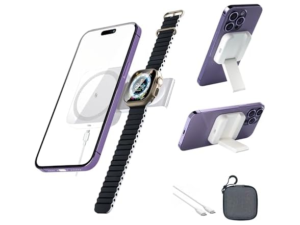NiiTTER 3-in-1 Magnetic Charger Stand