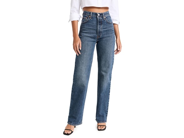 Levi's Women's Ribcage Full Length Jeans (29)