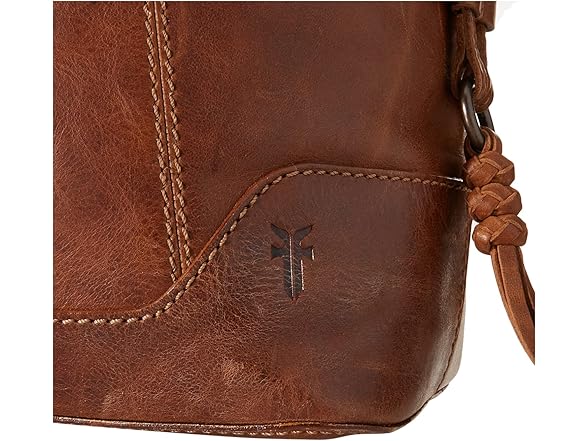 Frye womens Melissa Carryall Tote, Cognac