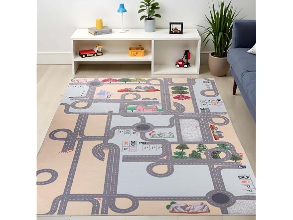 Superior Indoor Kids Rug, Cream