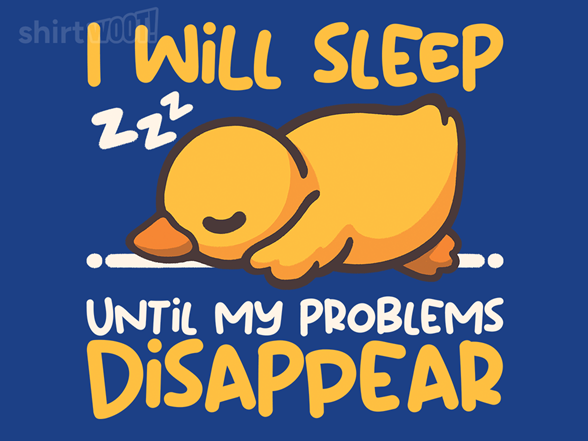 Sleeping Duck with Problems
