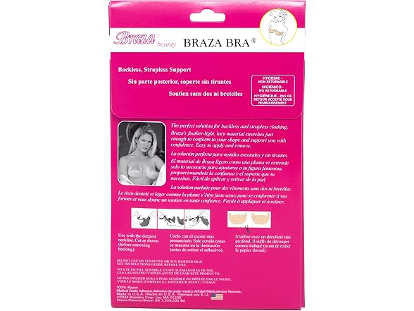 Braza Women (DD) Self Adhesive Bra