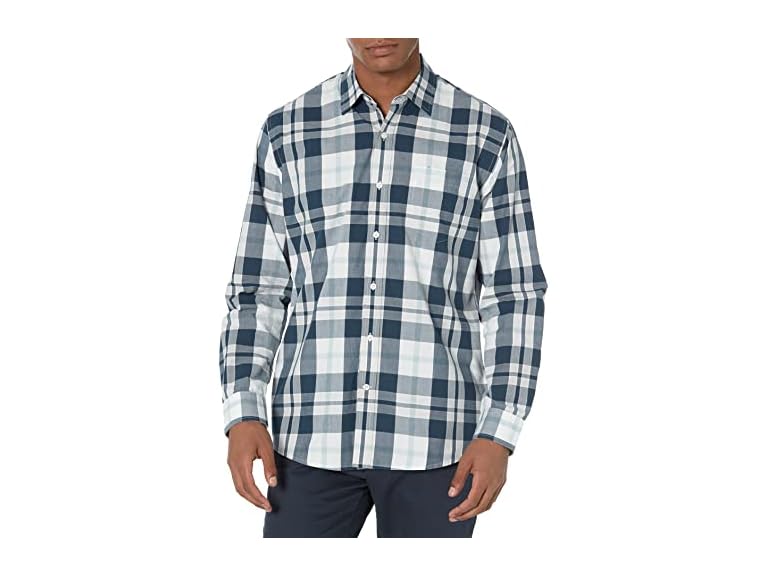 Amazon Essentials Mens LS Casual Poplin Shirt - Gallery 29