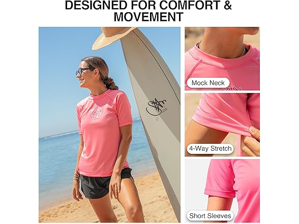 Kanu Surf Women's Juliette Pink Rashguard (XL)