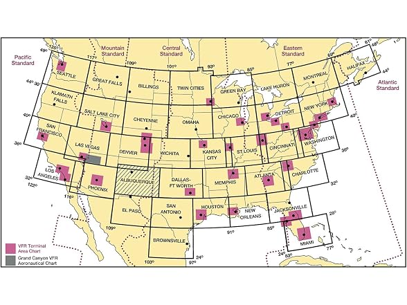 FAA Charts Atlanta Sectional Newest Edition