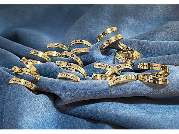 I love Mom Adjustable Inspirational Ring